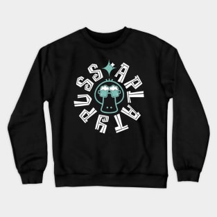 APlatypuss Cool Teal Emblem /w White Font Crewneck Sweatshirt